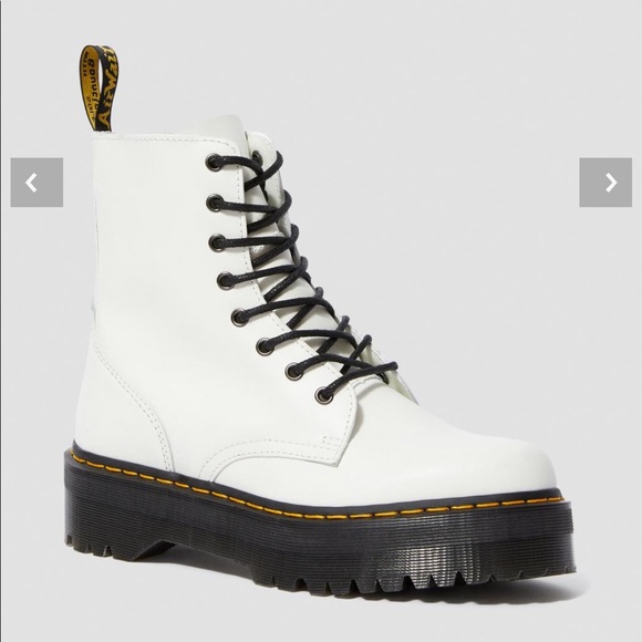 Dr. Marten’s White Jadon boots - Picture 2 of 9